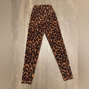 NWOT OFFLINE BY AERIE CHEETAH PRINT HI RISE REAL ME 7/8 LEGGINGS-Size XS SKU:34